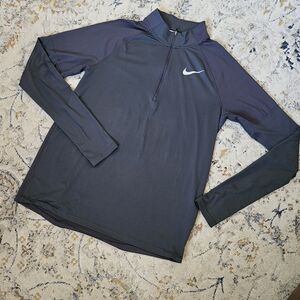 Nike Black Long Sleeve Athletic Top